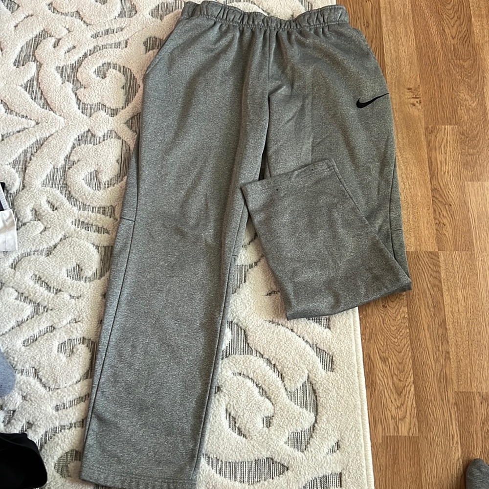 Mens grey Nike sweatpants